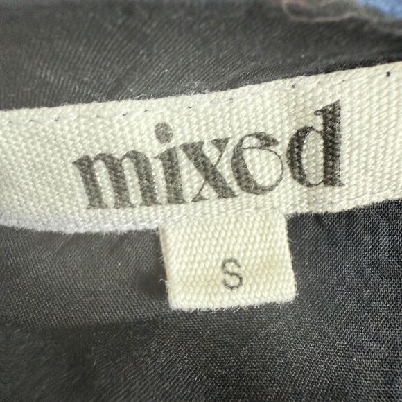 Mixed Women's Multicolor Floral Wrap Maxi Dress Lined Size S Small - Picture 3 of 10